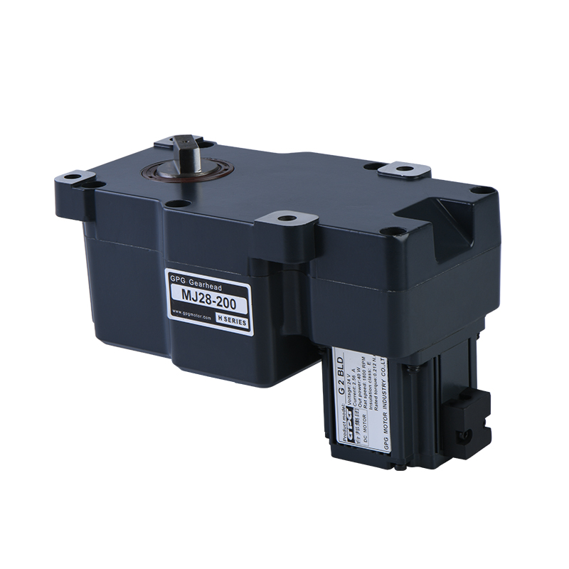 L-shaped Brushless DC Gear Motor