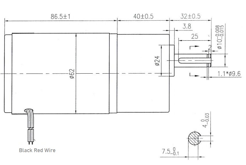 KIDDY RIDE CAR 12V GEAR MOTOR